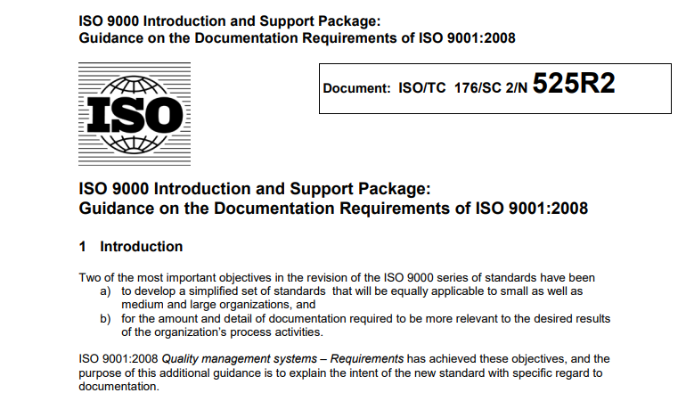 Tải tài liệu hướng dẫn các yêu cầu ISO 9001 version 2008 pdf