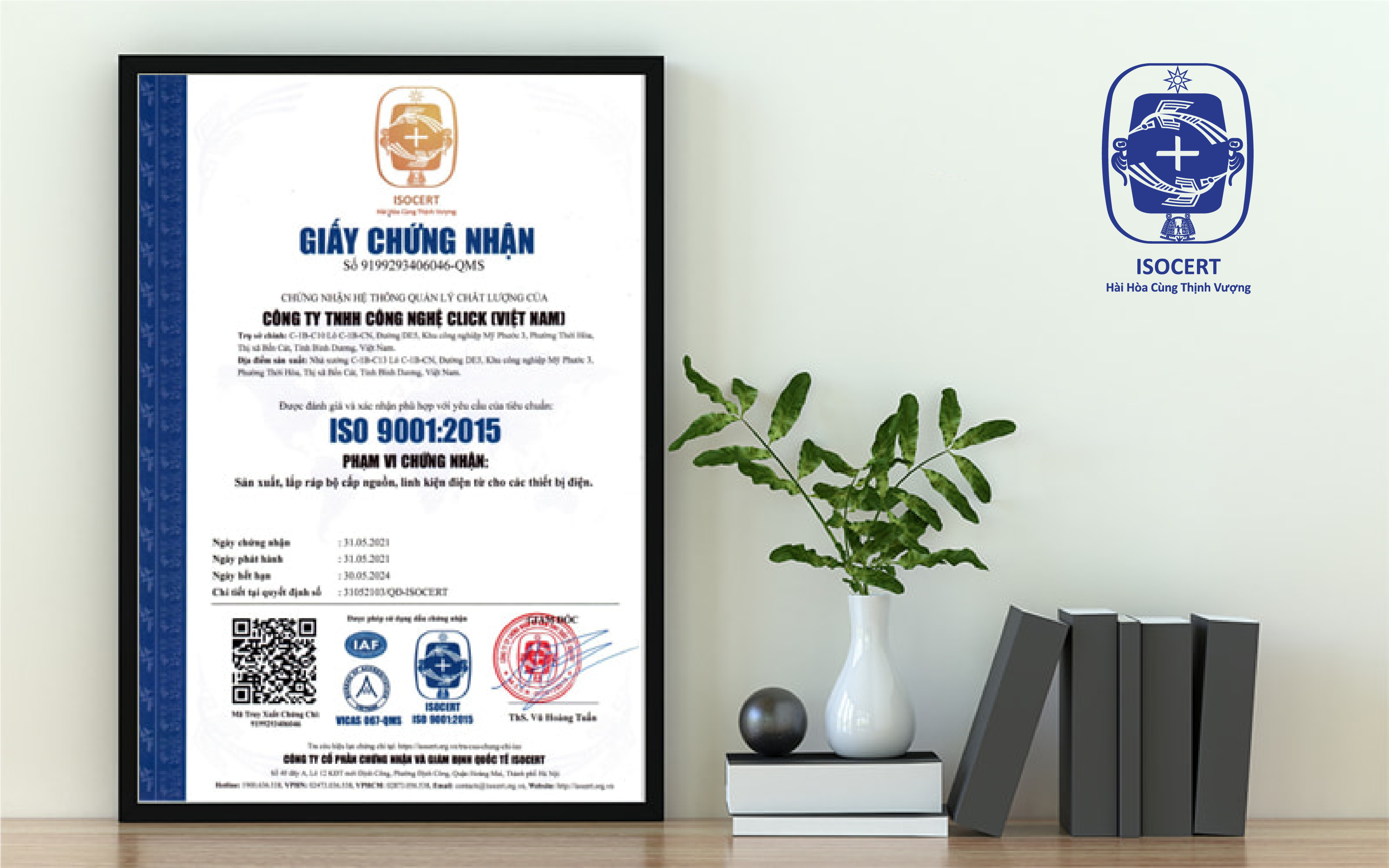 Cấp giấy chứng nhận ISO 9001:2015