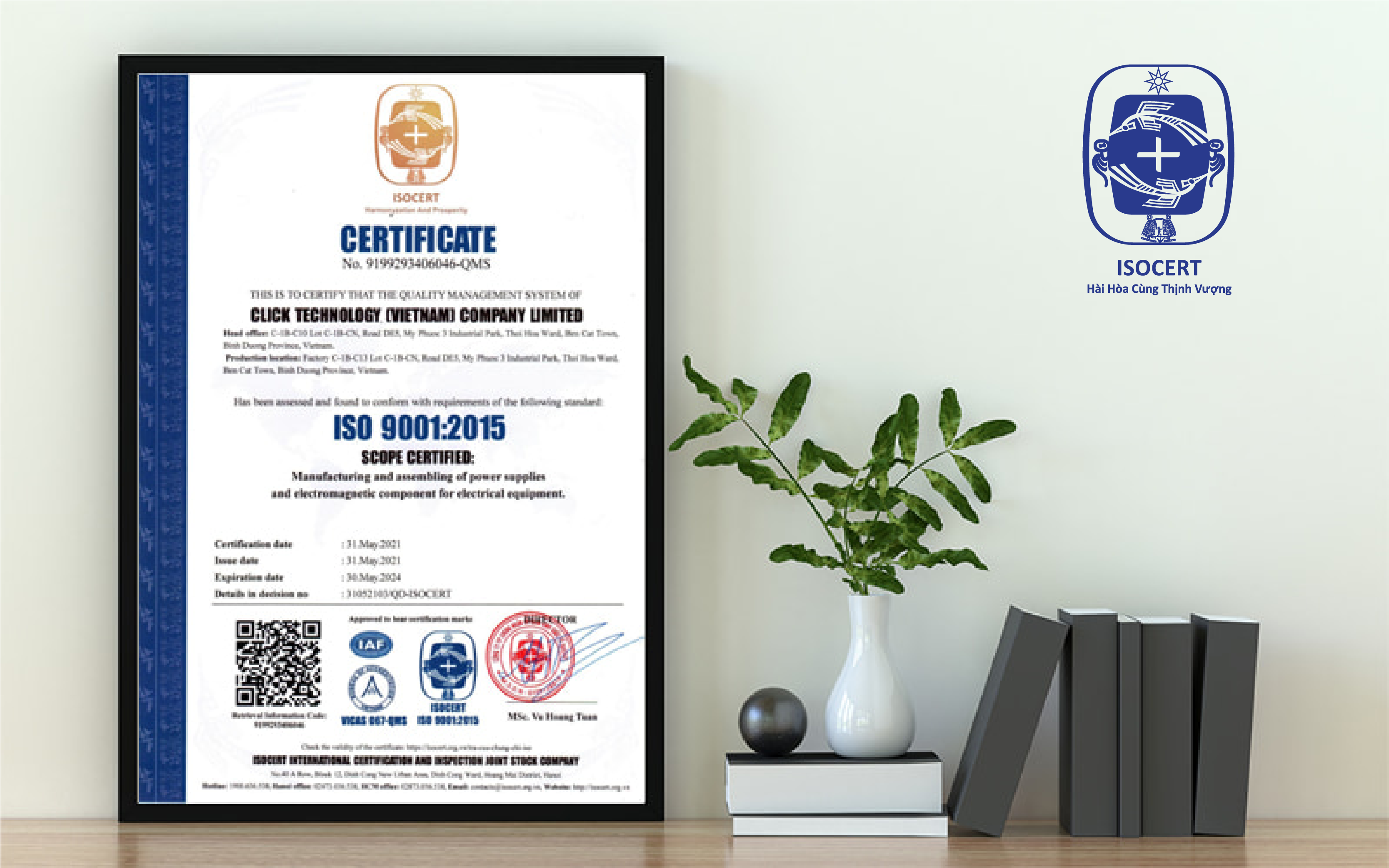 Cấp giấy chứng nhận ISO 9001:2015