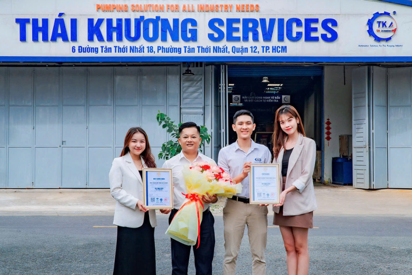 ISOCERT Trao Chứng Nhận ISO 9001 Cho Công Ty TNHH Kỹ Thuật Thương Mại Thái Khương