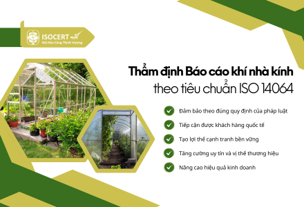 Thẩm định Báo cáo khí nhà kính theo tiêu chuẩn ISO 14064