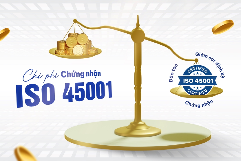 Chi phí chứng nhận ISO 45001 mới nhất năm 2026