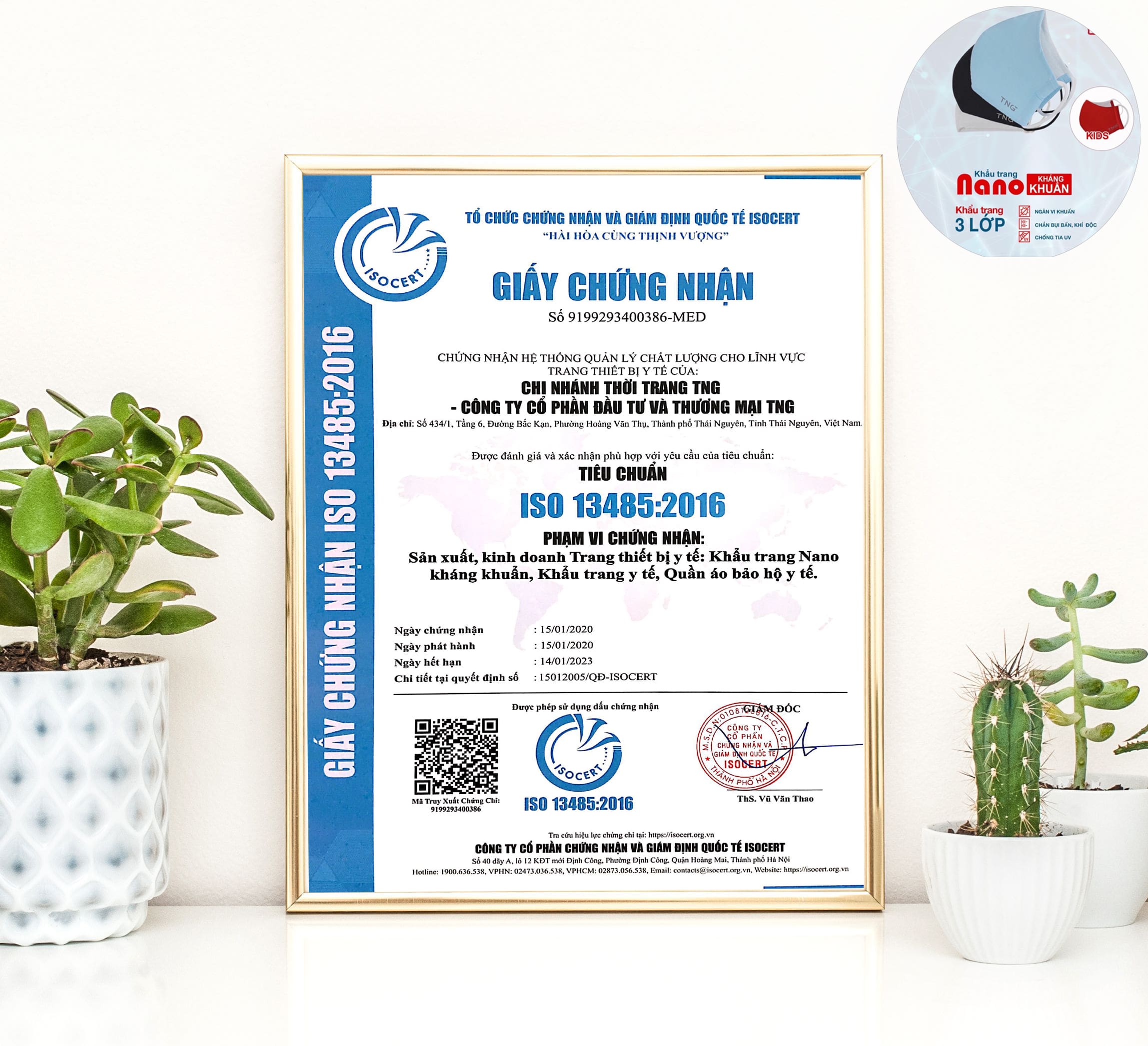 13485 certification in vietnam