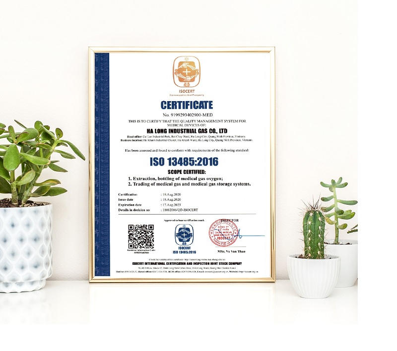 chứng nhận ISO 13485