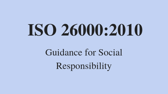ISO 26000:2010 - Hướng dẫn về Trách nhiệm xã hội