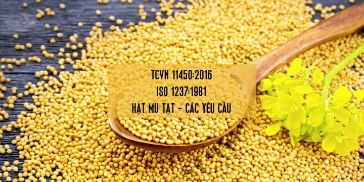 TCVN 11450:2016 (ISO 1237:1981) - Hạt mù tạt - Các yêu cầu