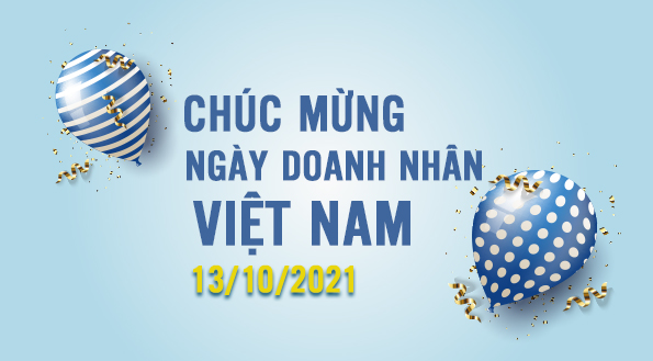 Thư chúc mừng  ngày Doanh nhân Việt Nam 13/10/2021