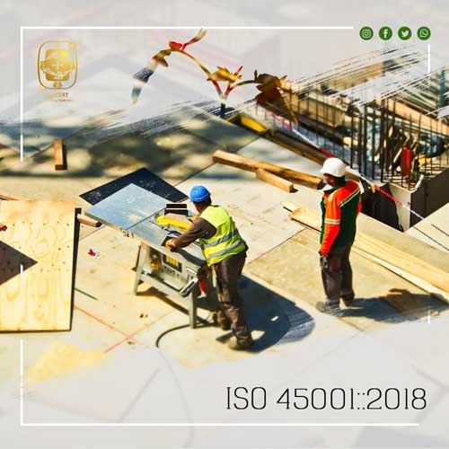Mẫu giấy chứng nhận ISO 45001
