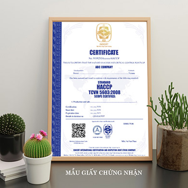 chứng nhận ISO 14001
