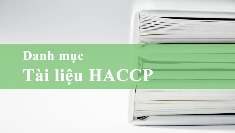 Danh mục tài liệu HACCP